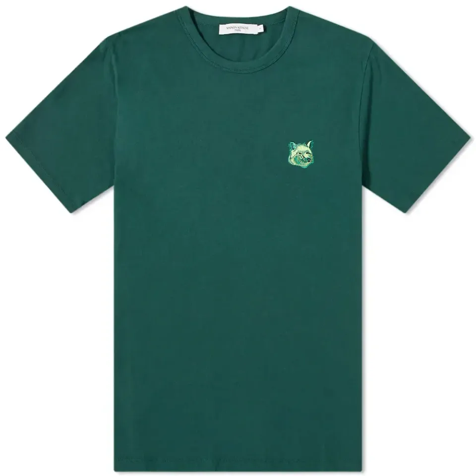 Maison Kitsuné Cool-Tone Fox Head Patch Classic T-Shirt