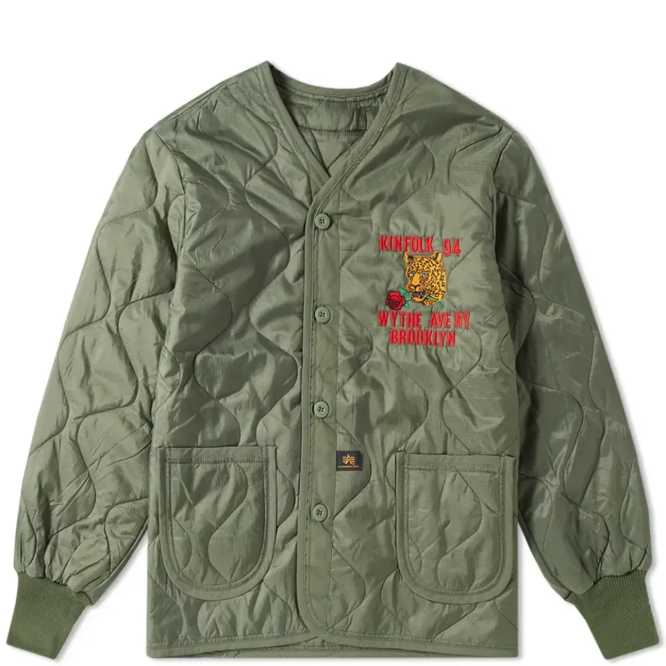 x Alpha Industries Embroidered Liner Jacket