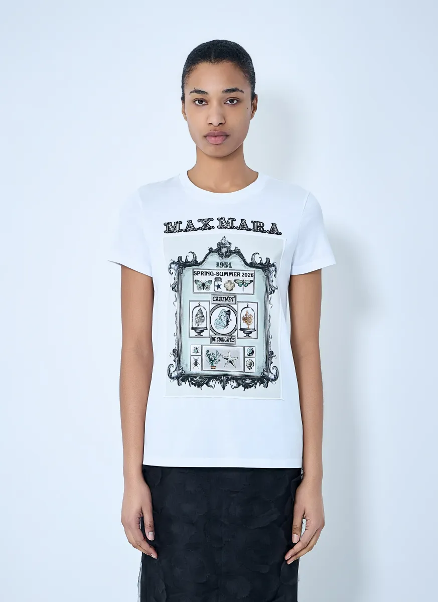 Graphic Print Cotton T-Shirt