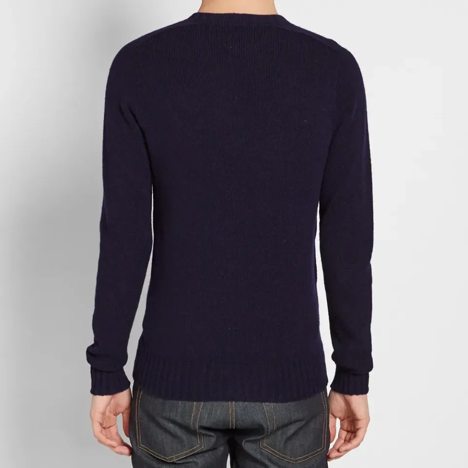 Seamless Shetland Crew Knit