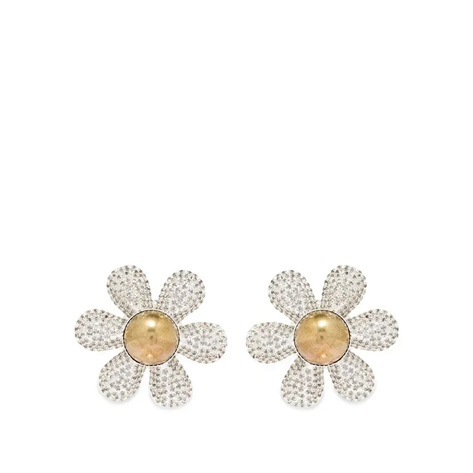 Crystal Flower Earring