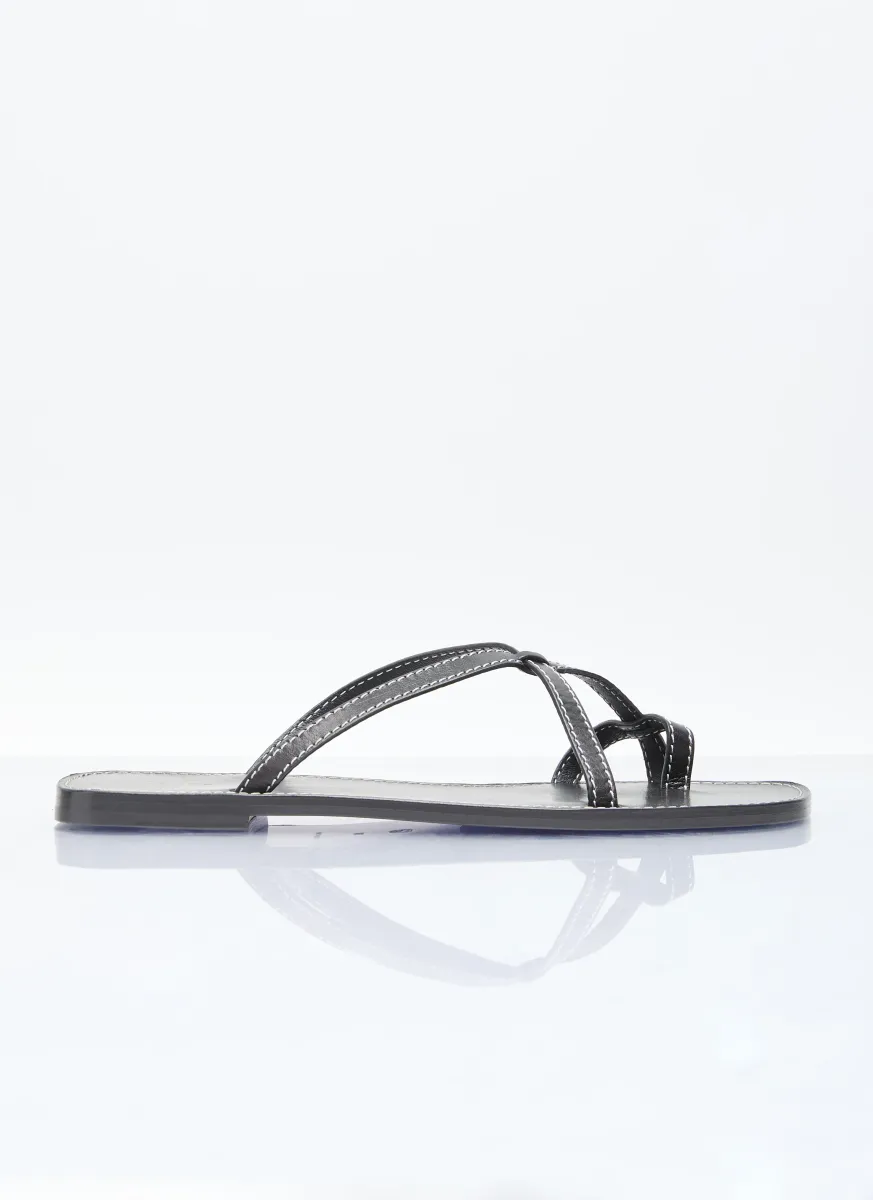 Link Leather Sandals