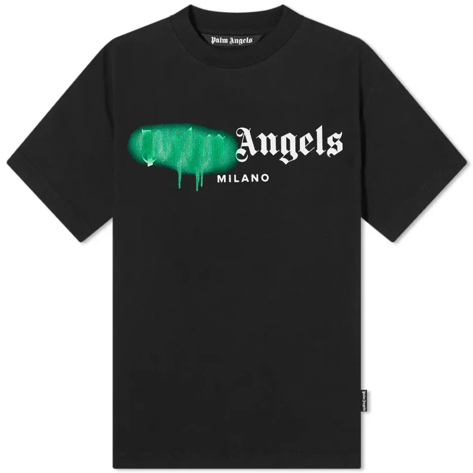 Sprayed Milan Logo Tee
