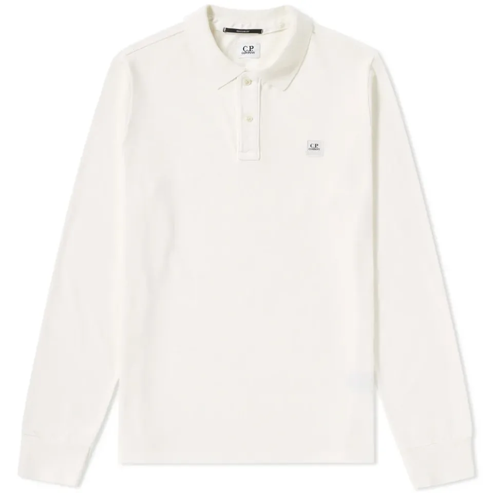 Long Sleeve Patch Logo Polo