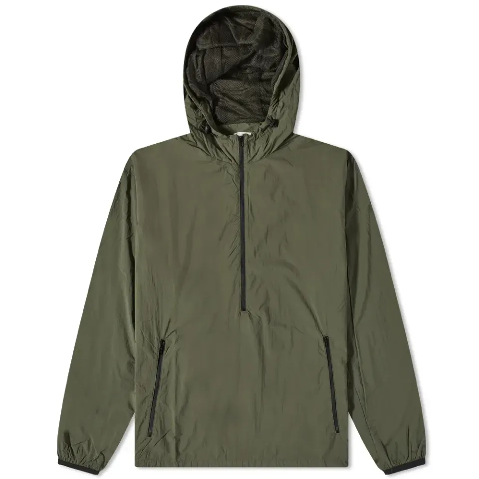 Light Nylon Popover Jacket