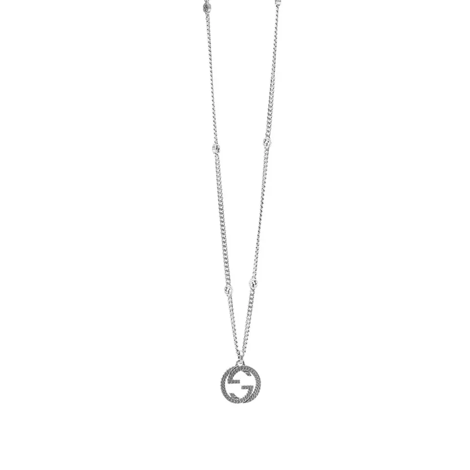 Gucci Gucci Interlocking G Pendant Necklace