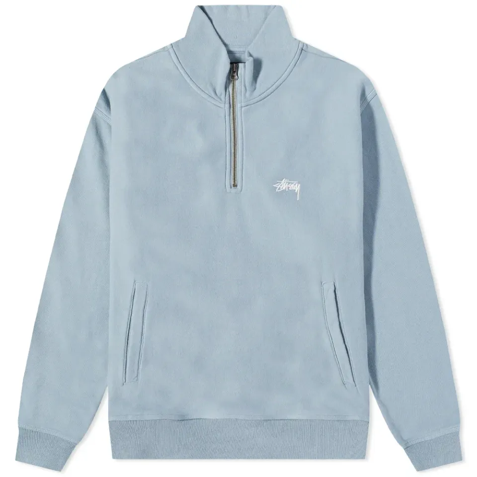 Stock Logo Mock Neck Sweat