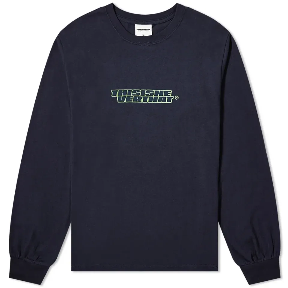 Long Sleeve Block Logo T-Shirt