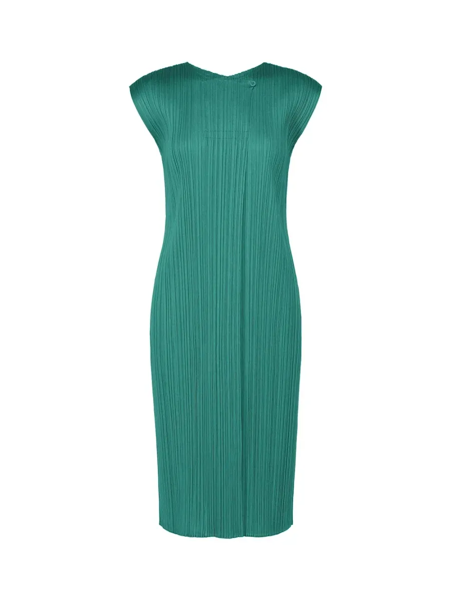 Pleats Please Monthly Colors June Dress Blue Green