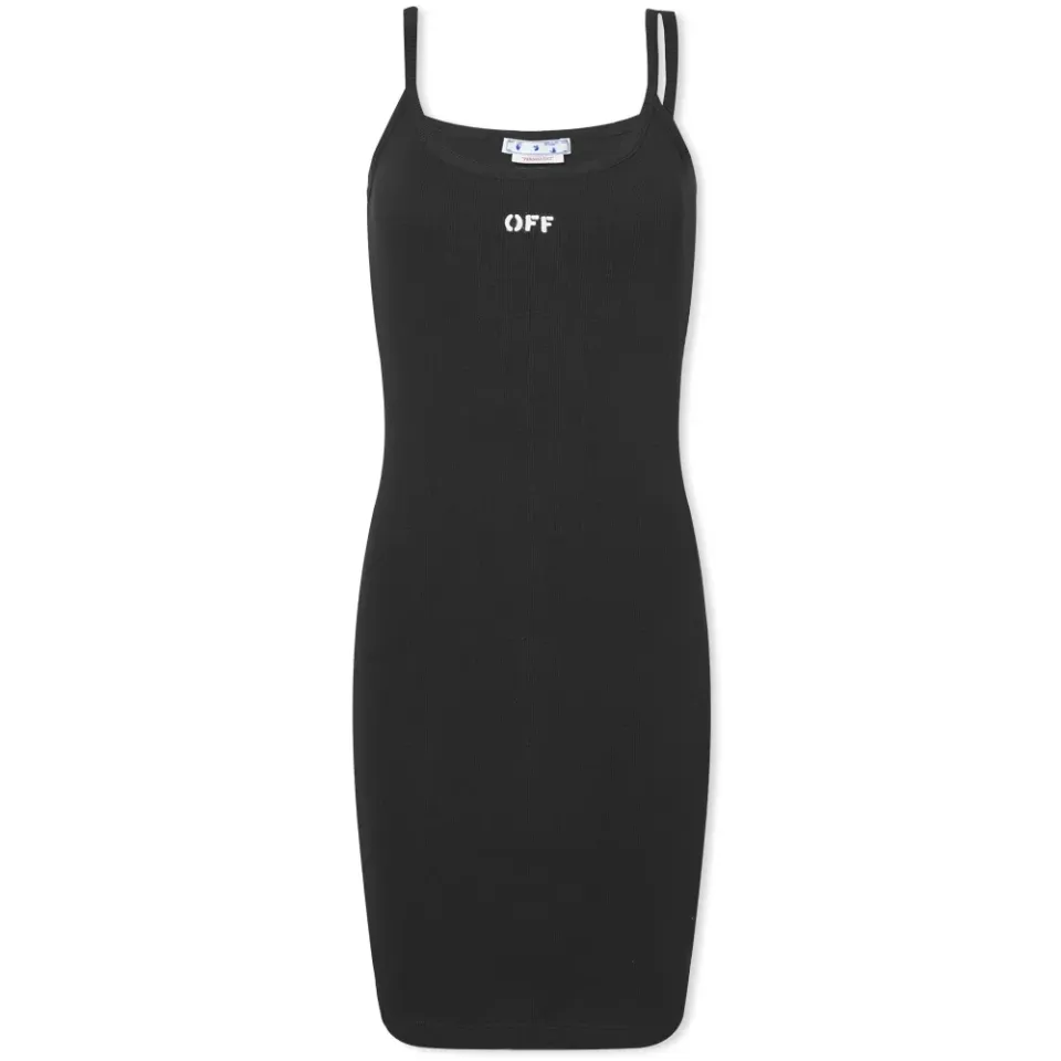 Off Stamp Basic Rib Dress