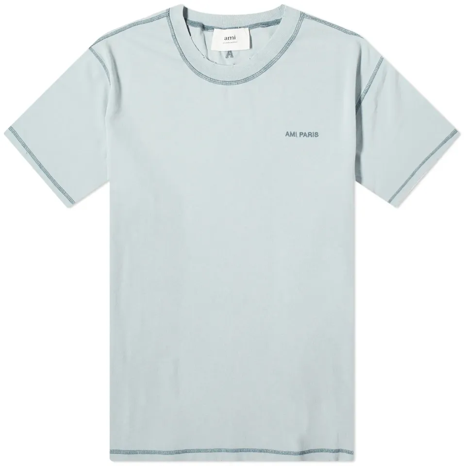 Fade Out Tonal Heart Logo Oversized T-Shirt