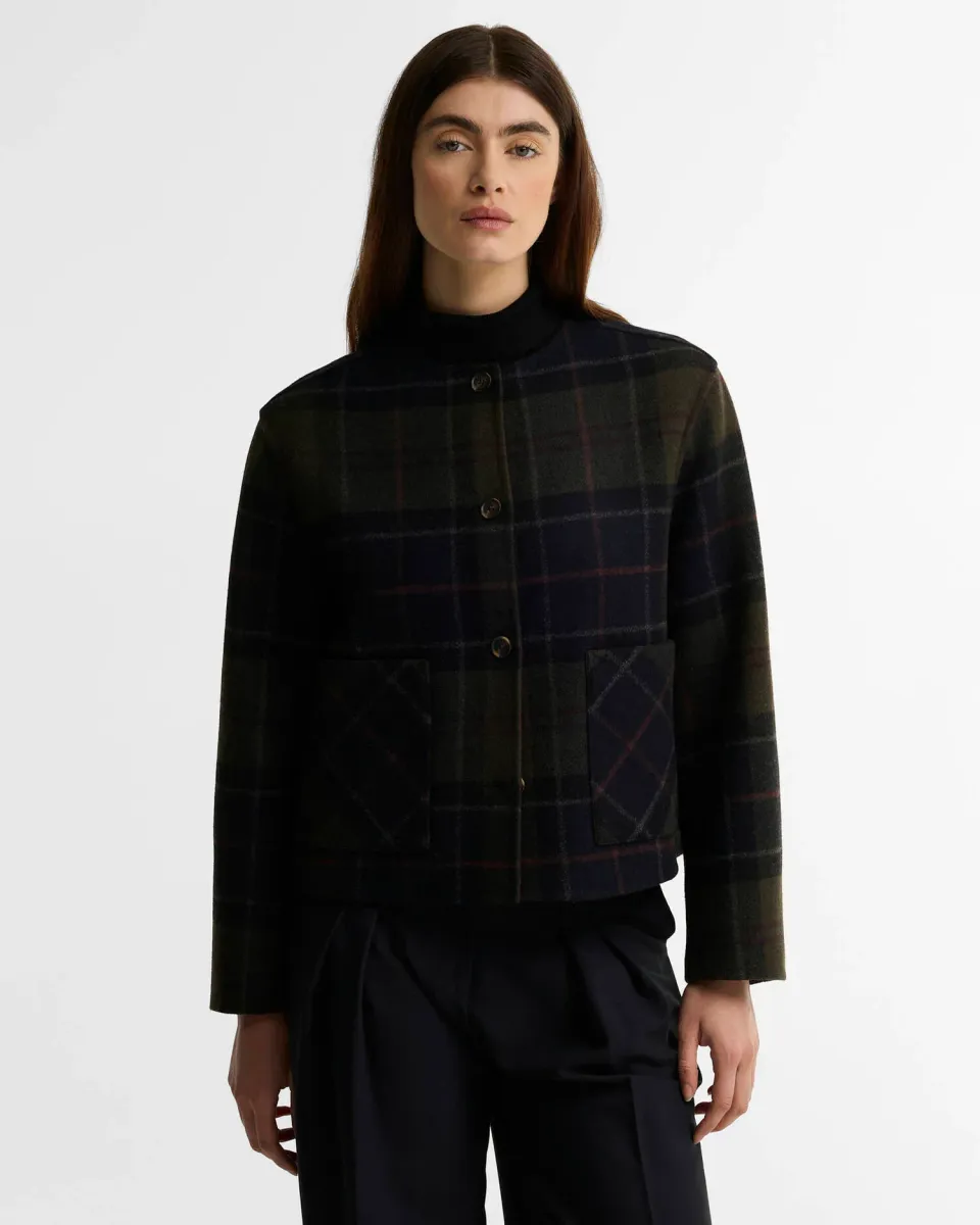 Marlow Tartan Wool Overshirt