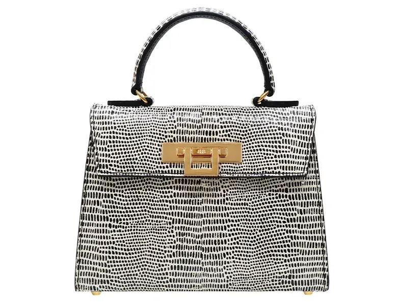 Fonteyn Midi Snakeskin - Black/White