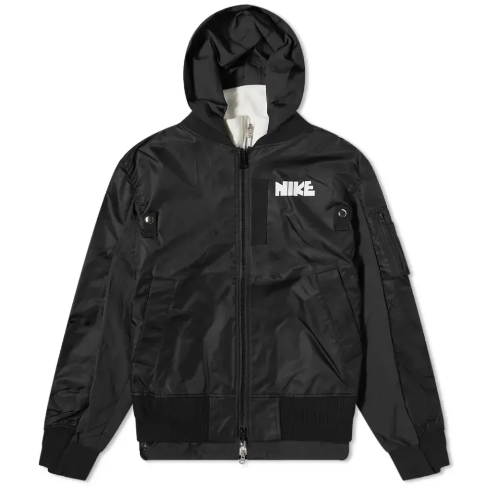 Nike x Sacai Layered Bomber Jacket