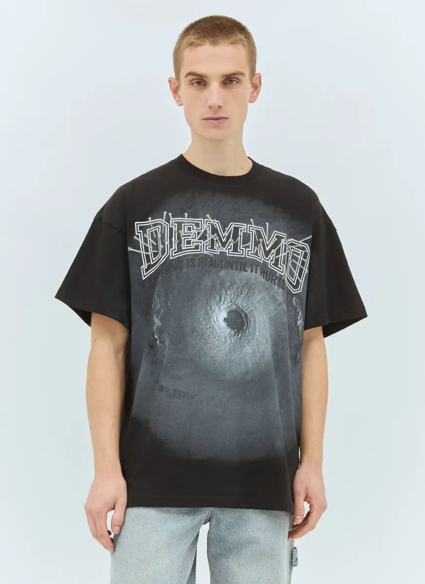 Hurricane Print T-Shirt