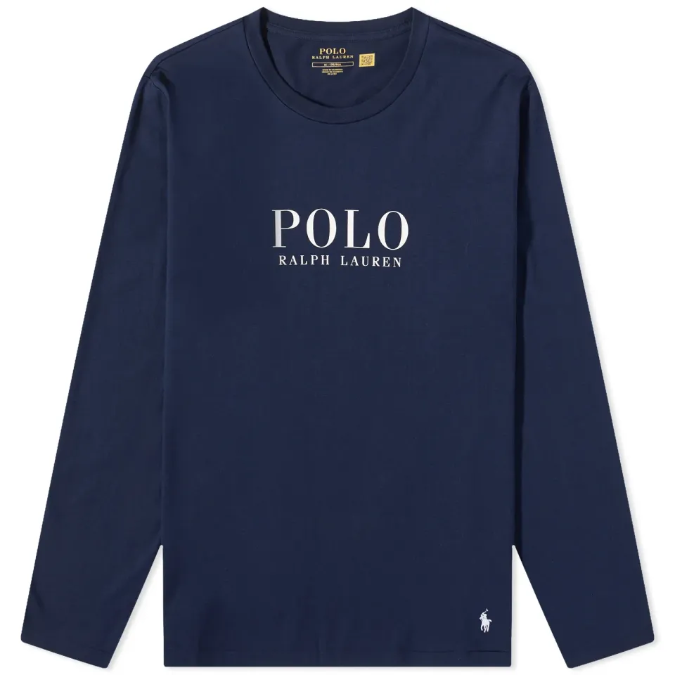 Long Sleeve Logo Lounge T-Shirt