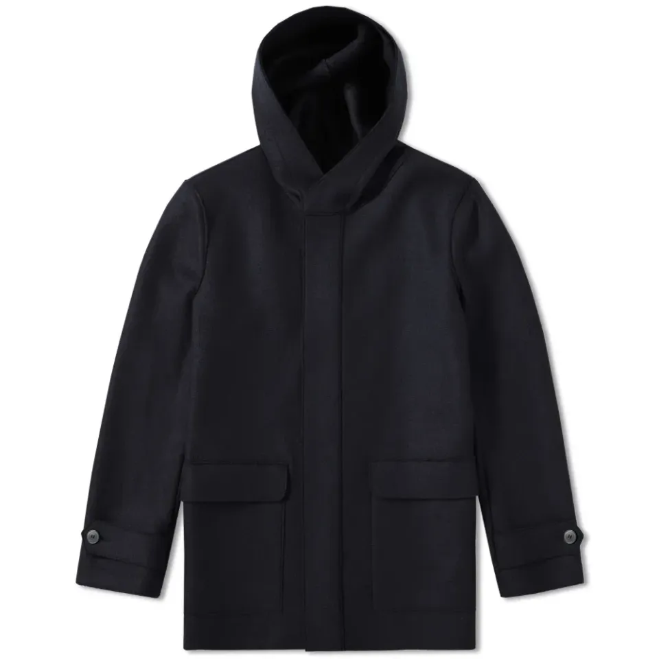 Harris Wharf Pressed Wool Parka