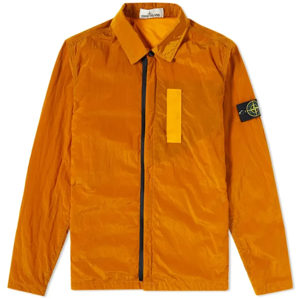 Nylon Metal Shirt Jacket