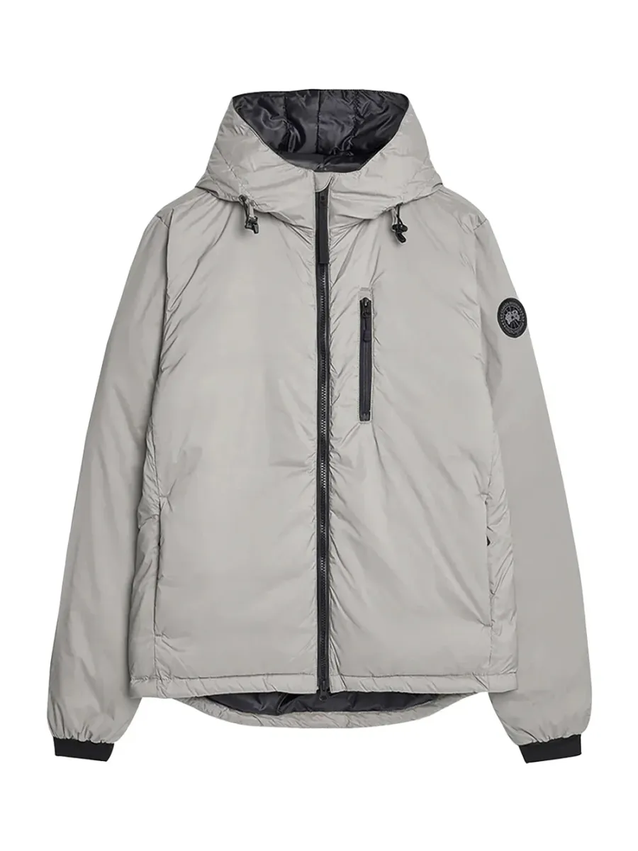 Men Lodge Hoody Black Disc Stratus Grey