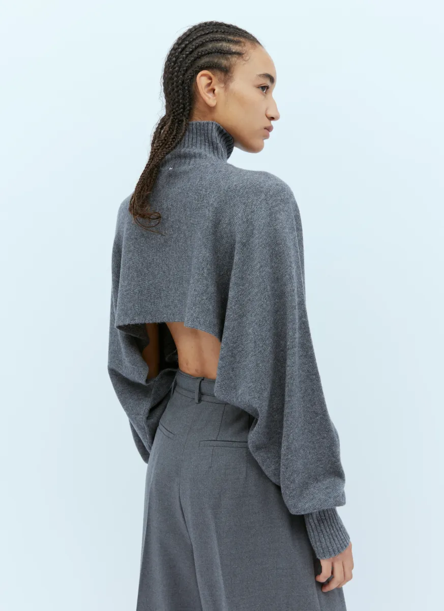 Wool-And-Cashmere-Blend Sweater