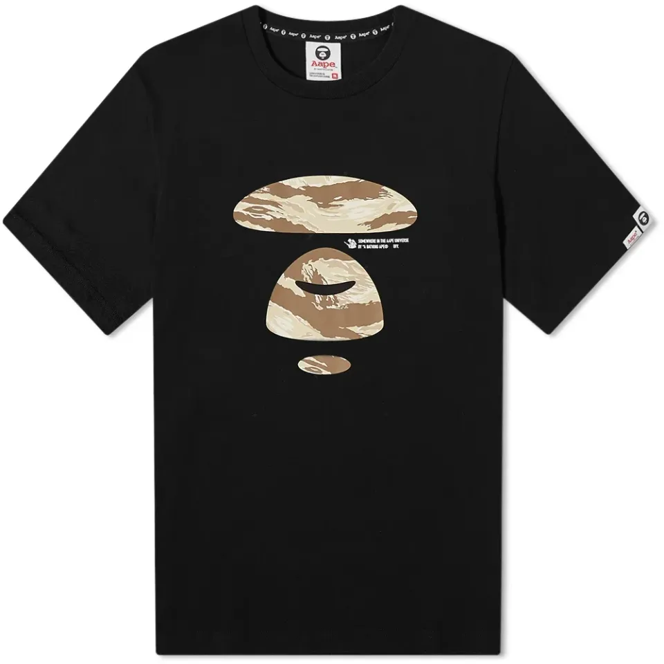 AAPE Camo Ape Face Tee