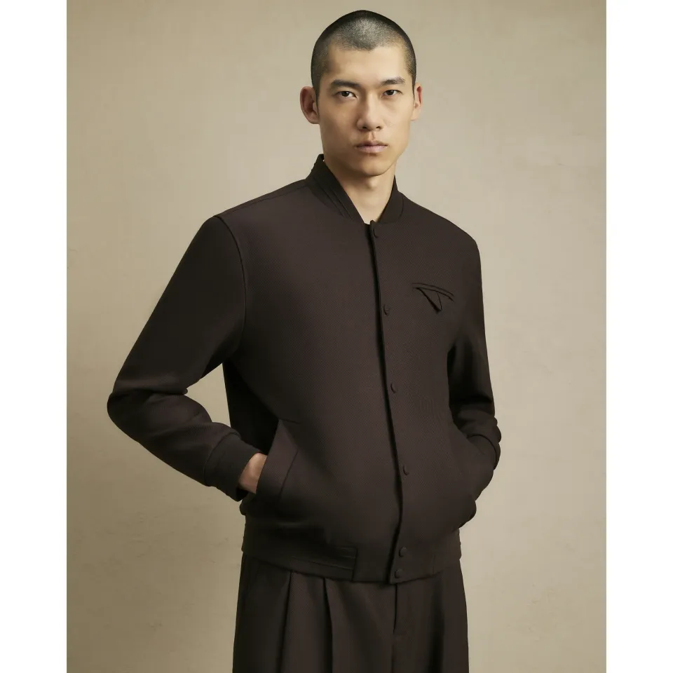 Smart Twill Bomber Jacket