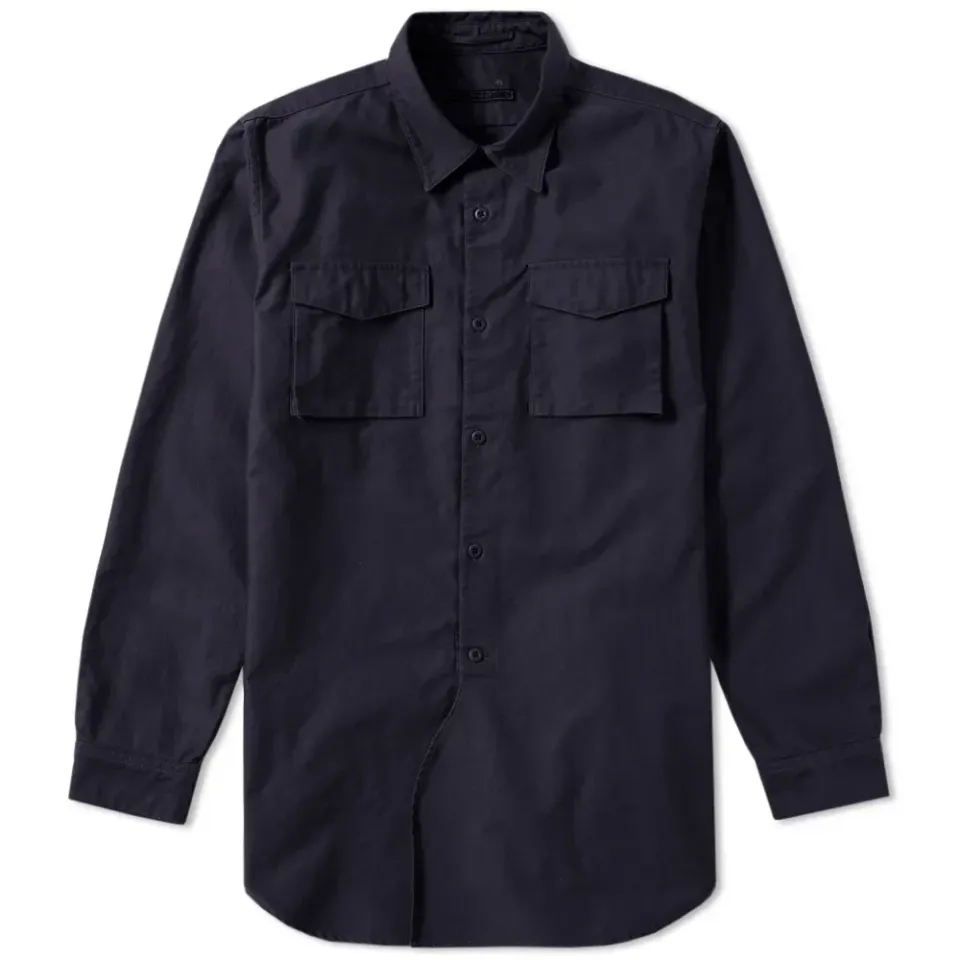 SOPHNET. Military Pocket Long Shirt