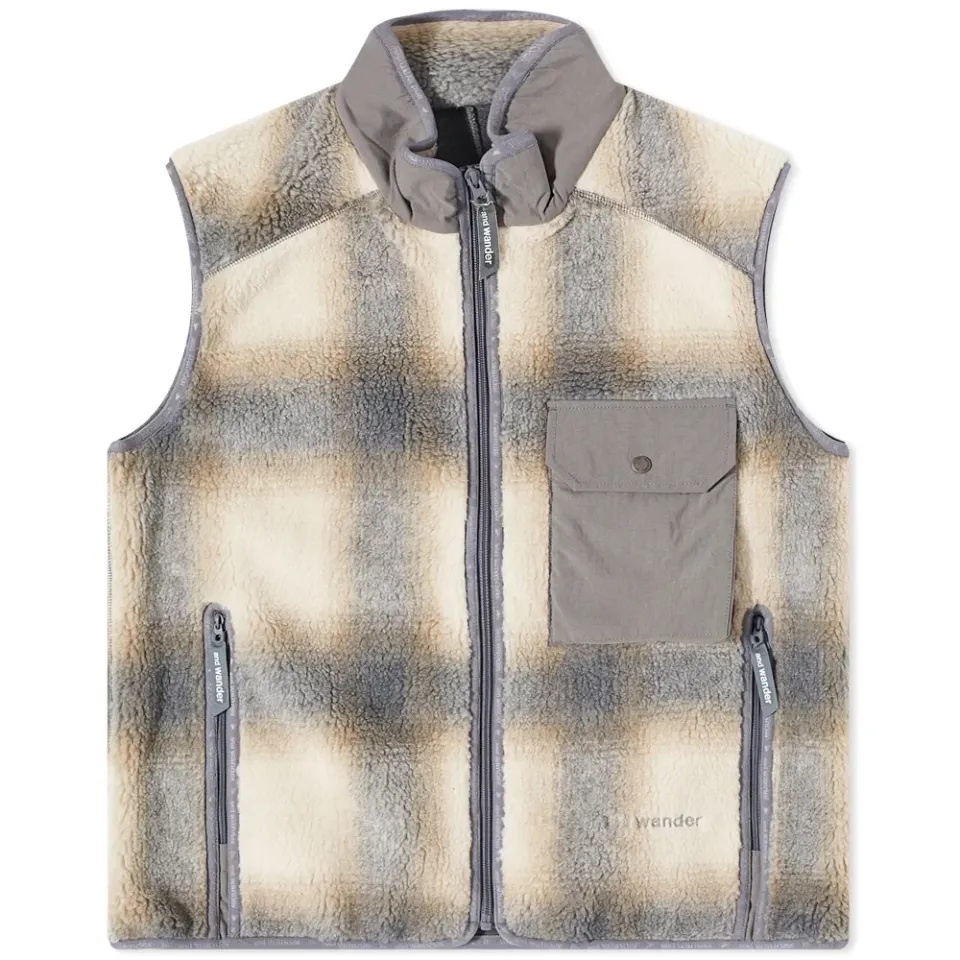 Check Boa Vest