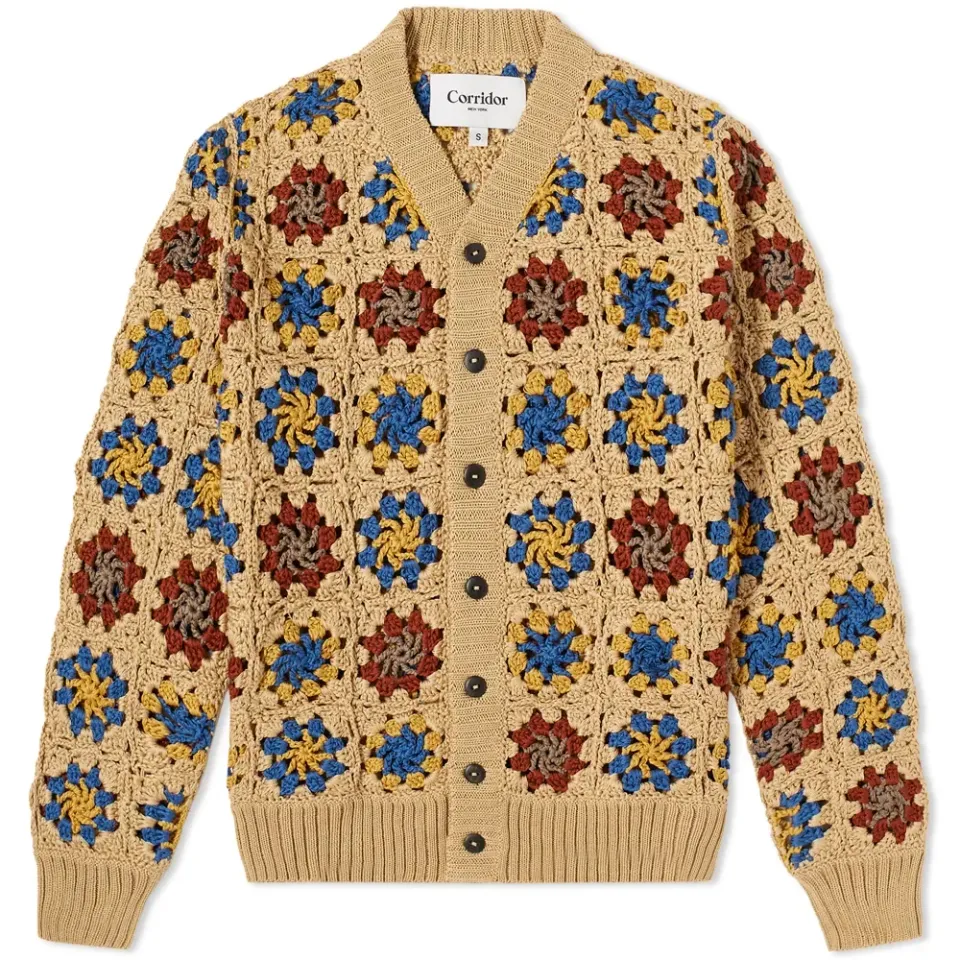 Hand Crochet Pima Cardigan