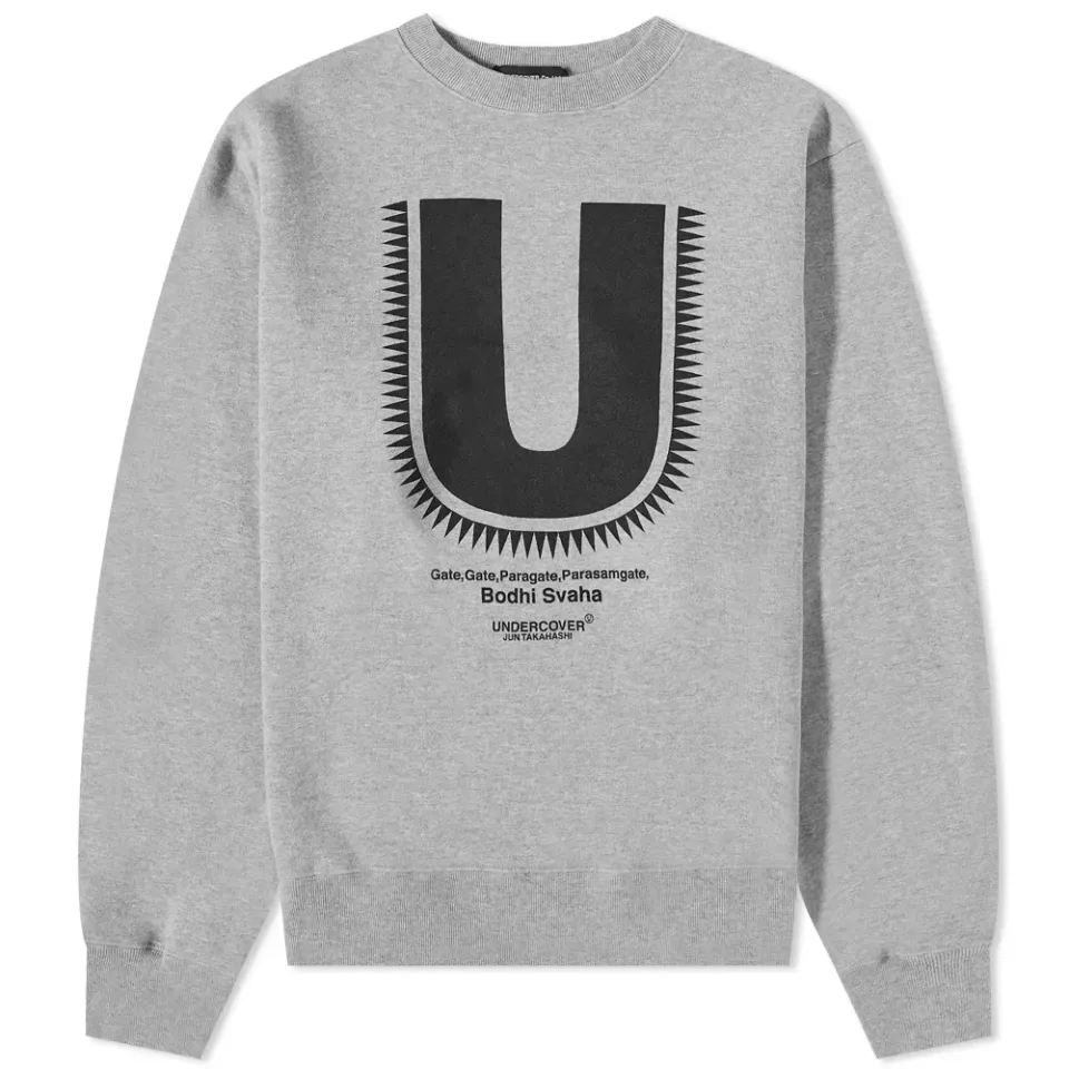 Radiating U Logo Crew Sweat