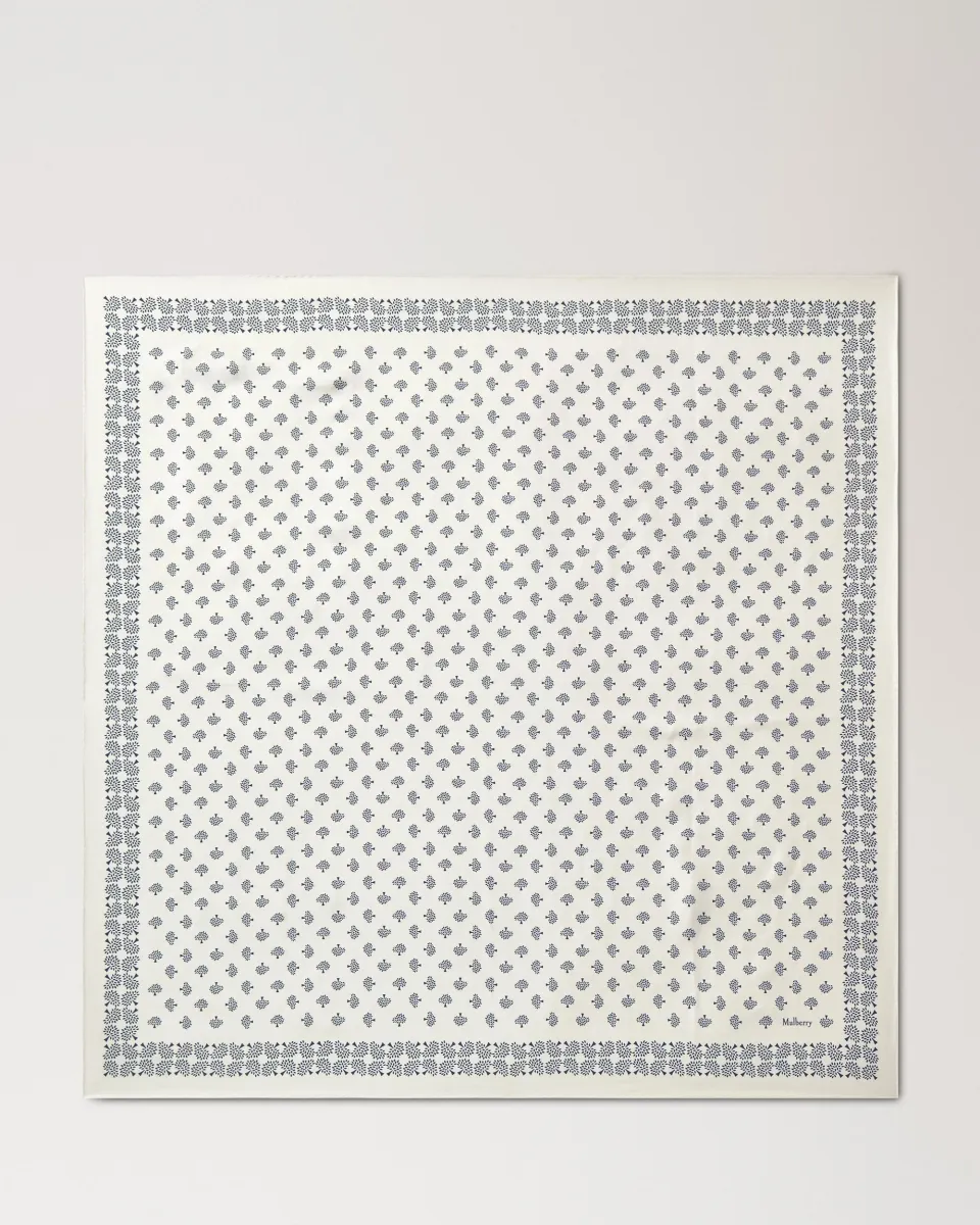 Large Square Scarf - Mulberry Tree