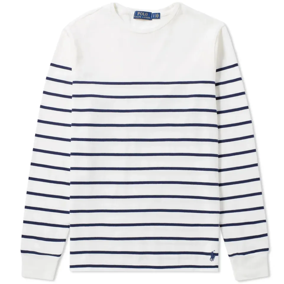 Long Sleeve Custom Fit Breton Tee