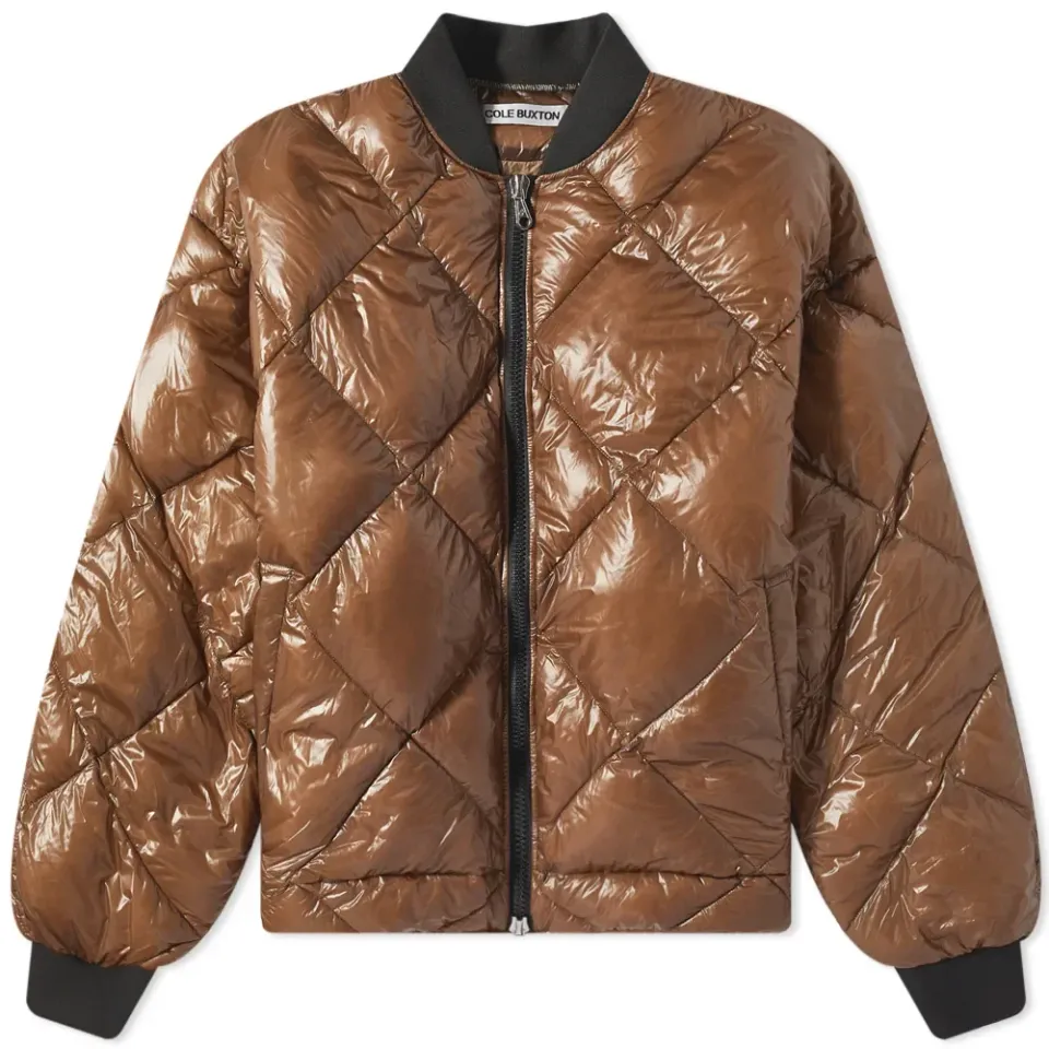 CB Quilted Bomber Jacket