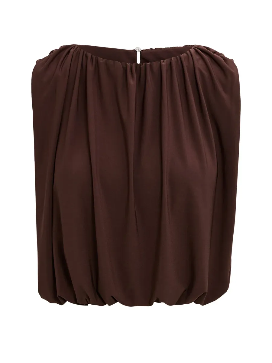 Sutton Sleeveless Bubble Top