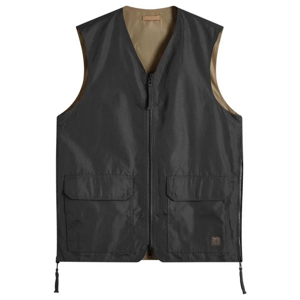 Military Reversible V-Neck Vest