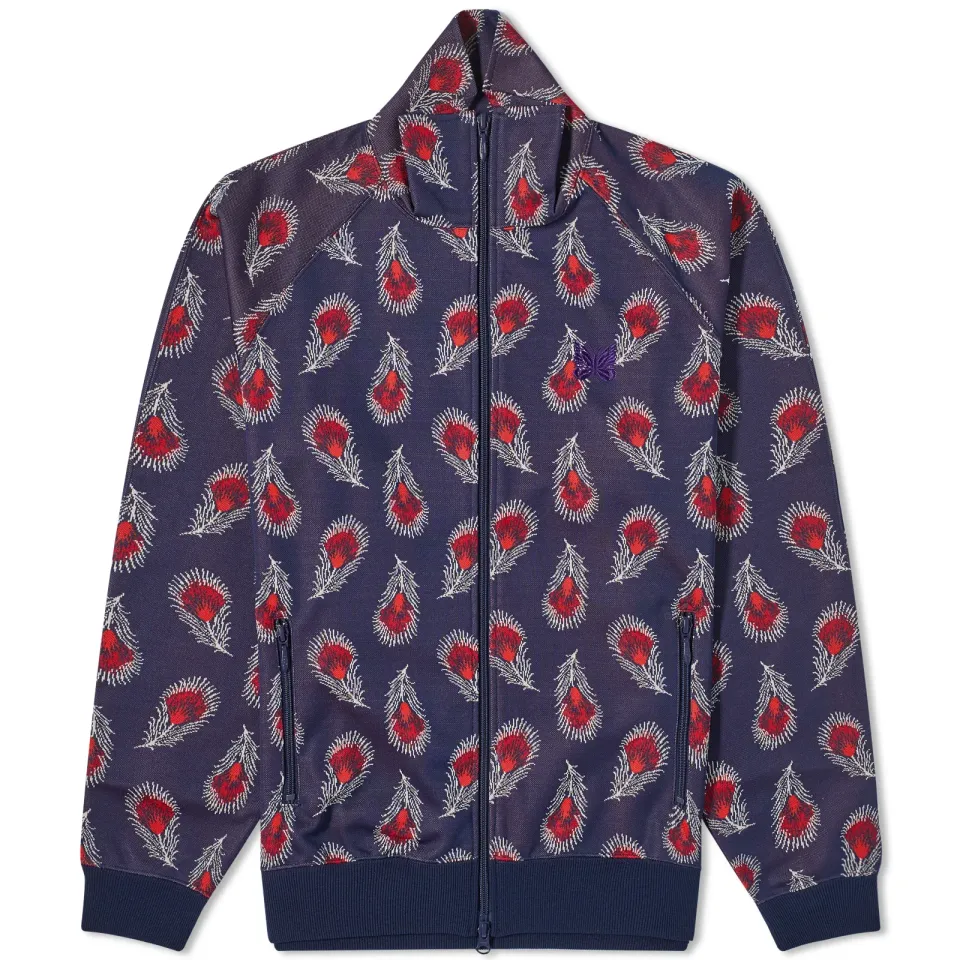 Poly Jacquard Track Jacket