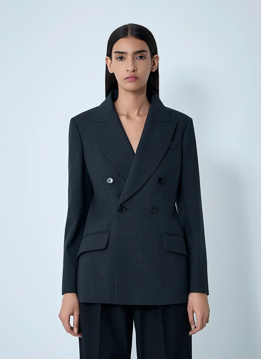 Double-Breasted Blazer