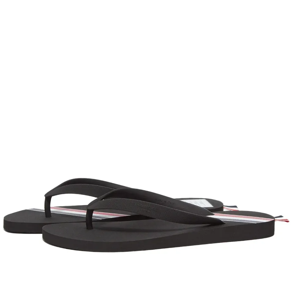 Tricolore Stripe Flip Flop
