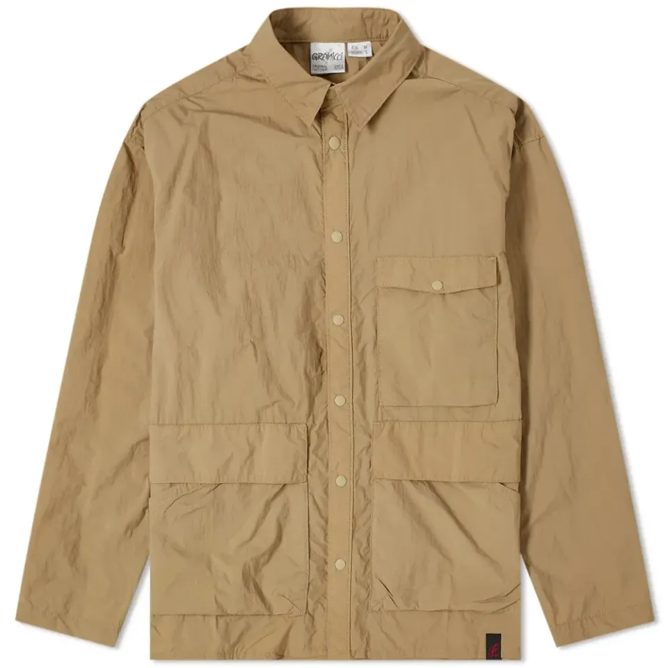 Packable Nylon Overshirt