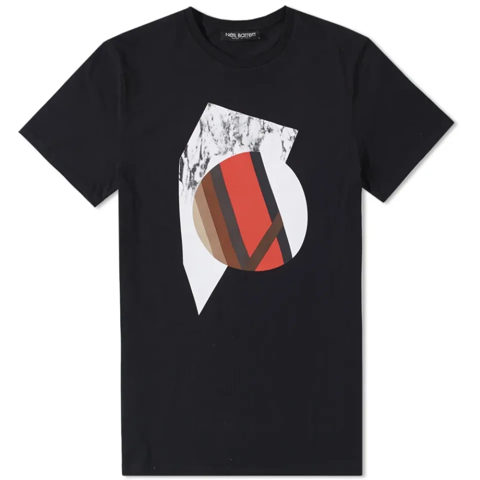 Marble Print Tee