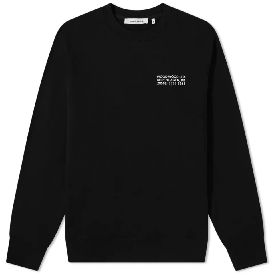 Hugh Info Logo Crew Sweat