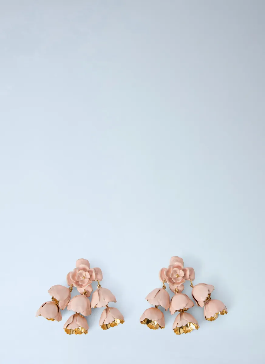Floral Drop Earrings