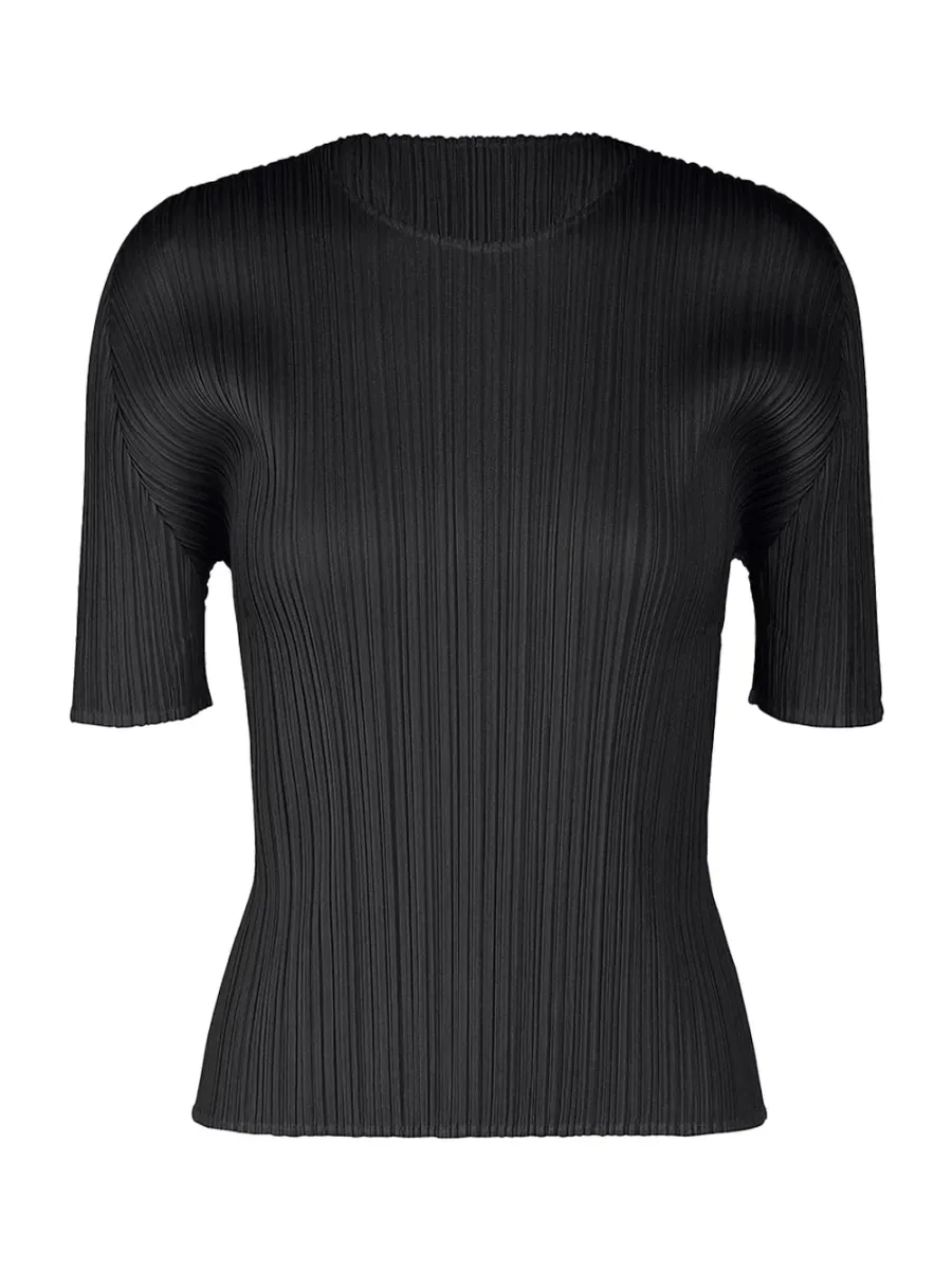 Pleats Please July Colors Top Black