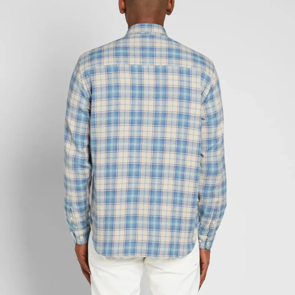 Trés Bien Button Down Heavy Flannel Shirt