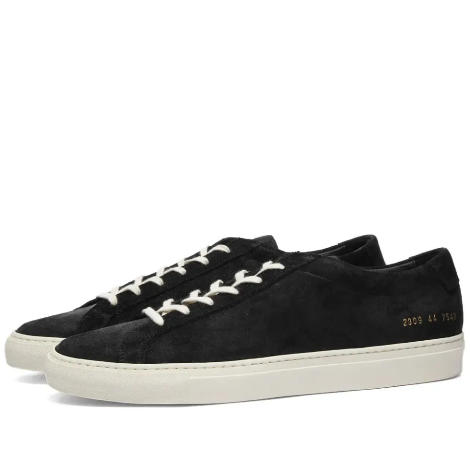 Achilles Low Waxed Suede
