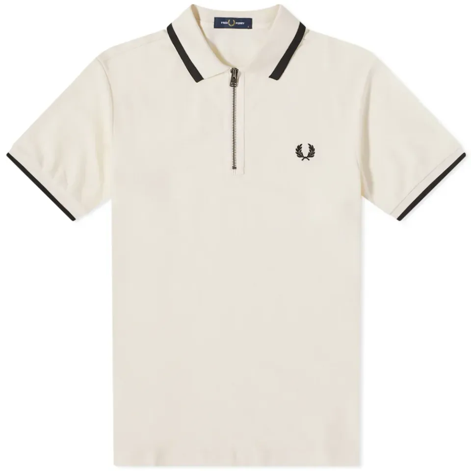 Half Zip Polo Shirt