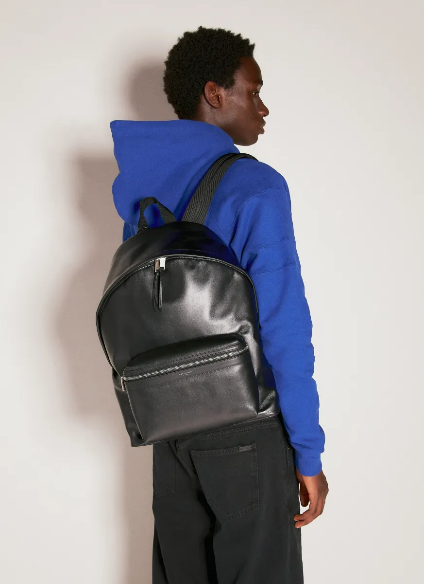 City Leather Backpack