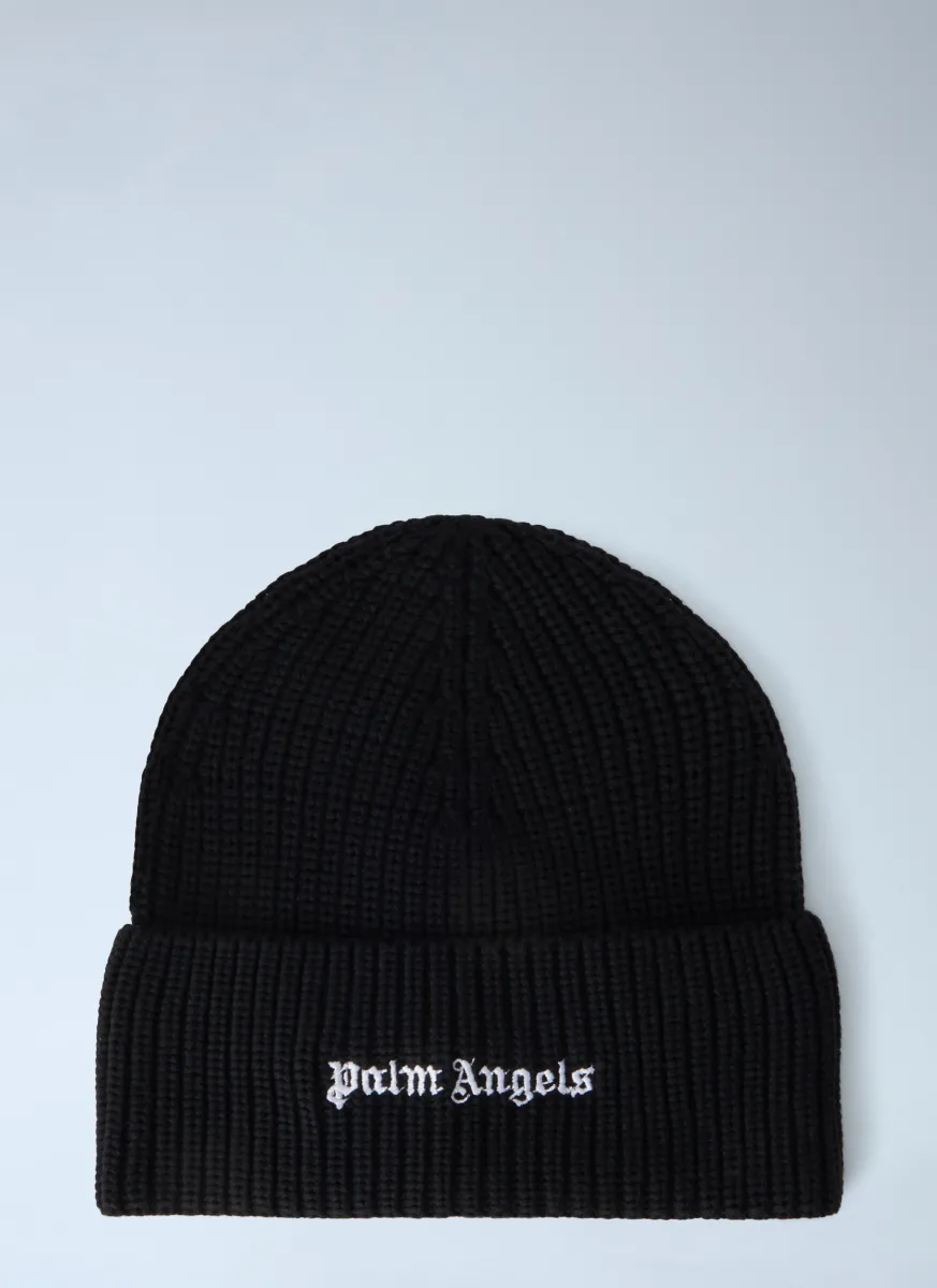 Classic Logo Ribbed Beanie