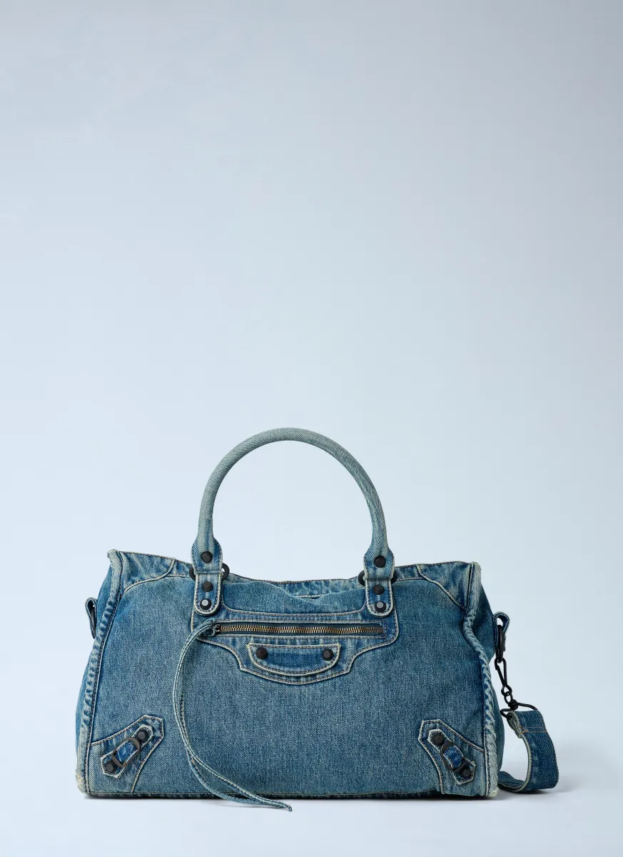 Medium Le City Denim Handbag