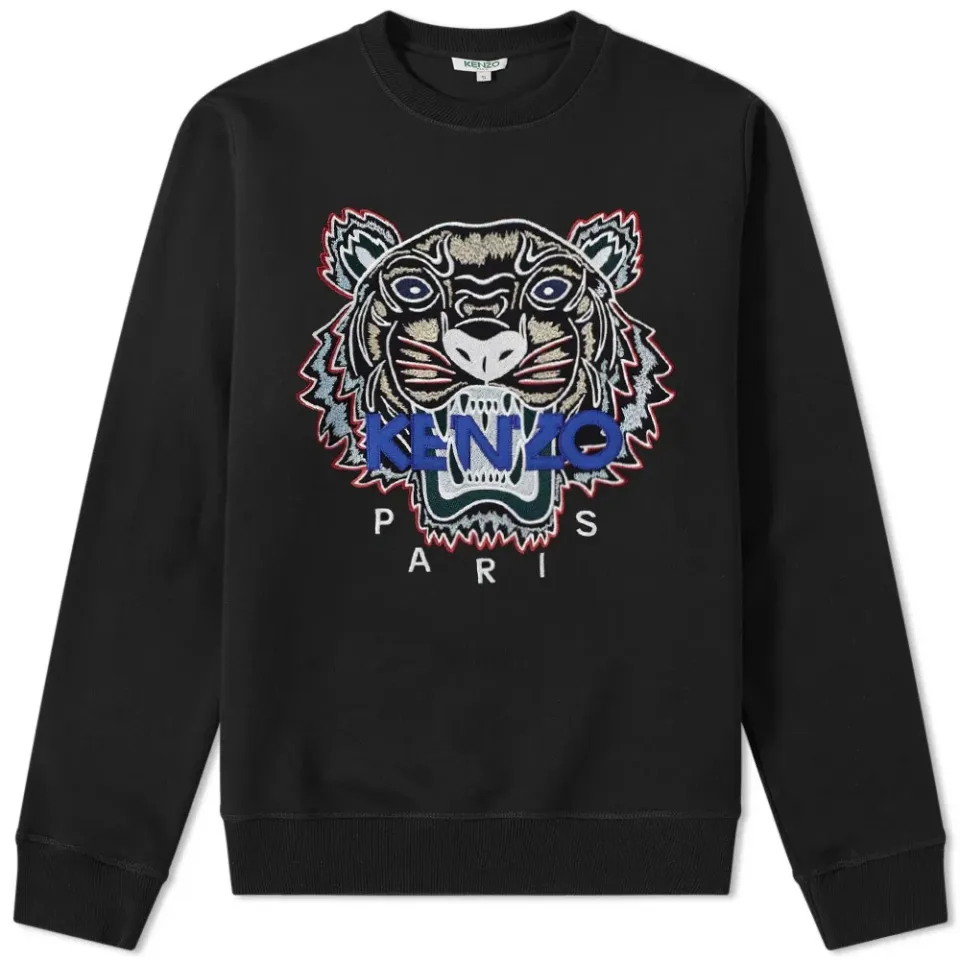 Tiger Embroidered Sweat
